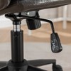 Ridstar Adjustable Swivel Criss-Cross Office Chair For Vanity & Office-Gray - 4 of 4