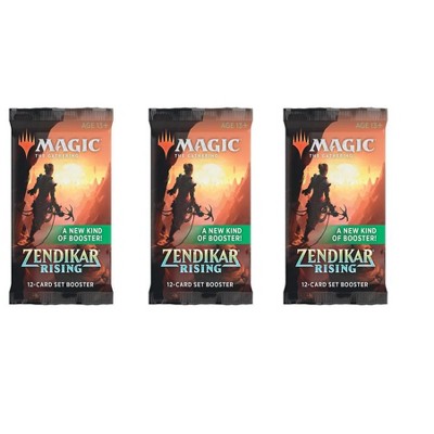 Magic the Gathering 3 Packs MTG Set Booster Pack Lot MTG Zendikar Rising