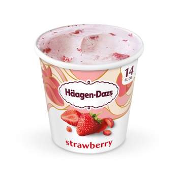 Haagen-Dazs Strawberry Ice Cream - 14oz