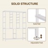 15 Drawers Dresser, Large Chests of Drawers, Fabric Storage Dresser Organizer Unit, for Closet, Hallway, Living Room, White - 3 of 4