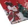 Unique Bargains Christmas Place Mats Flax Red White Green 11.8"x17.7" 2 Pcs - 4 of 4