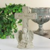 Roman 11.75" Sandy Brown "Our Beloved" Cross with a Seated Angel Religious Garden Memorial Statue - 3 of 3