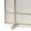 NicBex Classic Wrought Iron Fireplace Screen with Arched Top and Scrollwork Freestanding Fire Guard Safety Gate for Living Room - 4 of 4