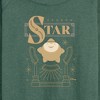 Women's - Disney - Star of Importance Lightweight French Terry Wide Neck Long Sleeve Shirt - 2 of 4