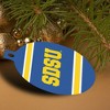 South Dakota State University Stripes Aluminum Holiday Christmas Tree Ornament - 4 of 4
