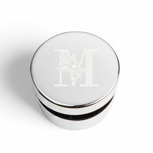 Personalization Mall Floral Bridesmaid Engraved Keepsake Box - 1 of 3