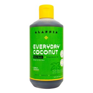 Alaffia EveryDay Coconut Body Wash - 16 fl oz - 1 of 4