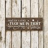 Slickblue Sweet Goodnight Quote Sign, 3.5x10 Rustic Knotty Pine Wood Plaque, Wall or Shelf Decor - 2 of 3