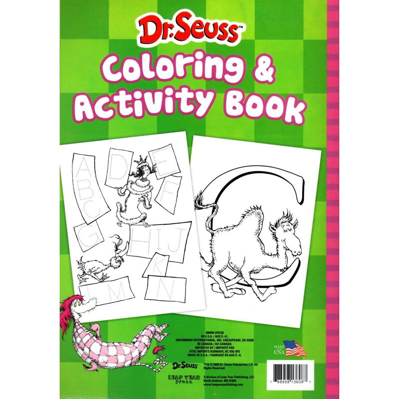 Leap Year Publishing Dr. Seuss 4-In-1 Coloring & Activity Books, 2 of 5