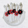 Big Dot of Happiness Las Vegas - Casino Party Paper Napkin Holder - Napkin Rings - Set of 24 - 3 of 4