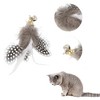 Unique Bargains Cat Wand Replacement for Pet Interactive 2 Pieces - 3 of 4