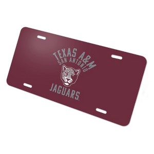Texas AM UniversitySan Antonio Jaguars Logo Novelty Metal Vanity Tag License Plate - 1 of 4