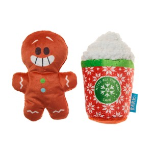 BARK Jolly Jitterbread Man Dog Plush Toy : Target