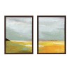 (Set of 2) 18" x 24" Sylvie Root Lake I II Frame Canvas by Nikita Jariwala - Kate & Laurel All Things Decor - 2 of 4