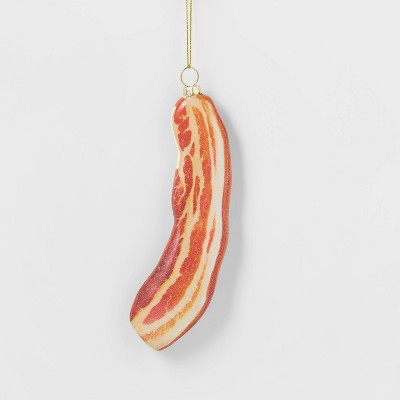 Bacon Glass Christmas Tree Ornament - Wondershop™