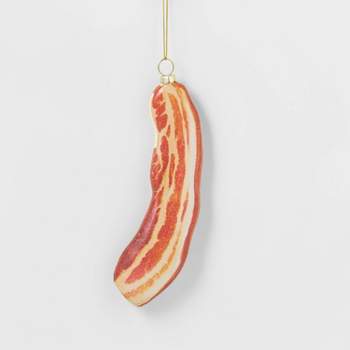 Bacon Glass Christmas Tree Ornament - Wondershop™