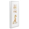 Stupell Industries Dream Big Little One Giraffe, 10" x 24" - 3 of 4