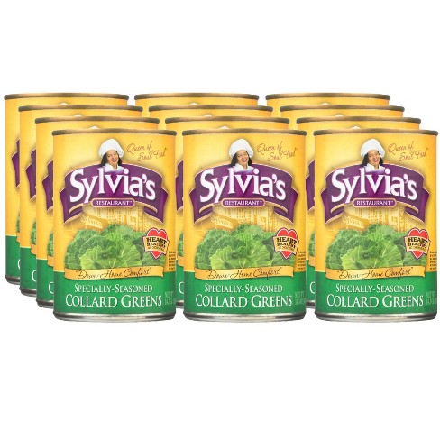 Sylvias Restaurant Collard Greens, 14.5 Ounce -- 12 per case