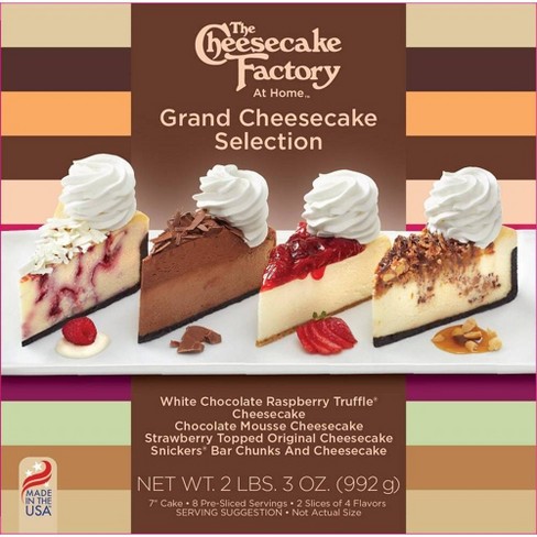 The Cheesecake Factory Frozen Grand Cheesecake Selection 32oz Target