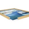 Kate and Laurel Blake Summer is for Sailing Framed Printed Glass by Janet Meinke-Lau, 18x24, Natural - 3 of 4