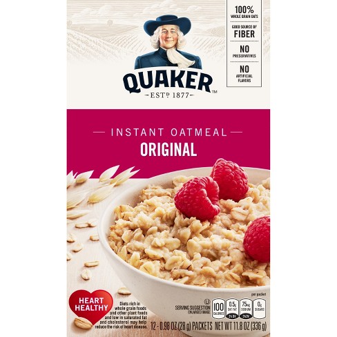 Quaker Oats Instant Nutrition Label | Besto Blog