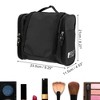 Unique Bargains Travel Makeup Bag Travel Toiletry Organizer Makeup Brush Holder Waterproof Oxford Cloth 1 Pc - 4 of 4