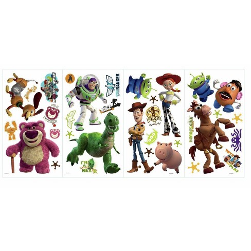 Toy Story 3 Peel And Stick Kids' Wall Decal - Glow In The Dark : Target