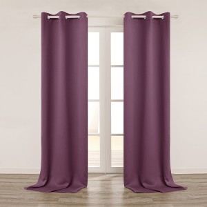 Deconovo Blackout Grommet Curtain Panel – Thermal, 1 Panel - 1 of 4