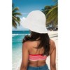 Anna-Kaci Crochet Raffia Bucket Hat Lightweight Foldable Wide Brim Sun Hat for Stylish Summer Protection - 2 of 4
