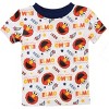 Sesame Street Toddler Boys' 4-Piece Elmo Cotton Pajama Sets - 4 of 4
