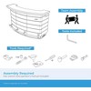 Suncast Backyard Oasis Entertainment Bar with Pull-Out Drawers & Shelves, Marble - 3 of 4