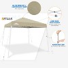 EAGLE PEAK Slant Leg Pop-up Canopy Tent Easy One Person Setup Instant Outdoor Beach Canopy Folding Portable Sports Shelter - 4 of 4