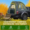 Waterproof Truck Bed Tent for 5.5-6.0ft Beds - Spacious 2-Person Double Layer Camping Tent with Rainfly, Yellow & Gray - 2 of 4