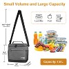 Tirrinia Medium Insulated Lunch Bag for Mens Womens Kids, 20 Cans Leakproof Lunch Cooler Totes for Back to School - 3 of 4