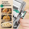 YASHE 2-in-1 Pasta Maker with Adjustable Thickness, Pasta Roller & Cutter, Dual Width Noodle Machine for Spaghetti, Fettuccine & Lasagna - 3 of 4