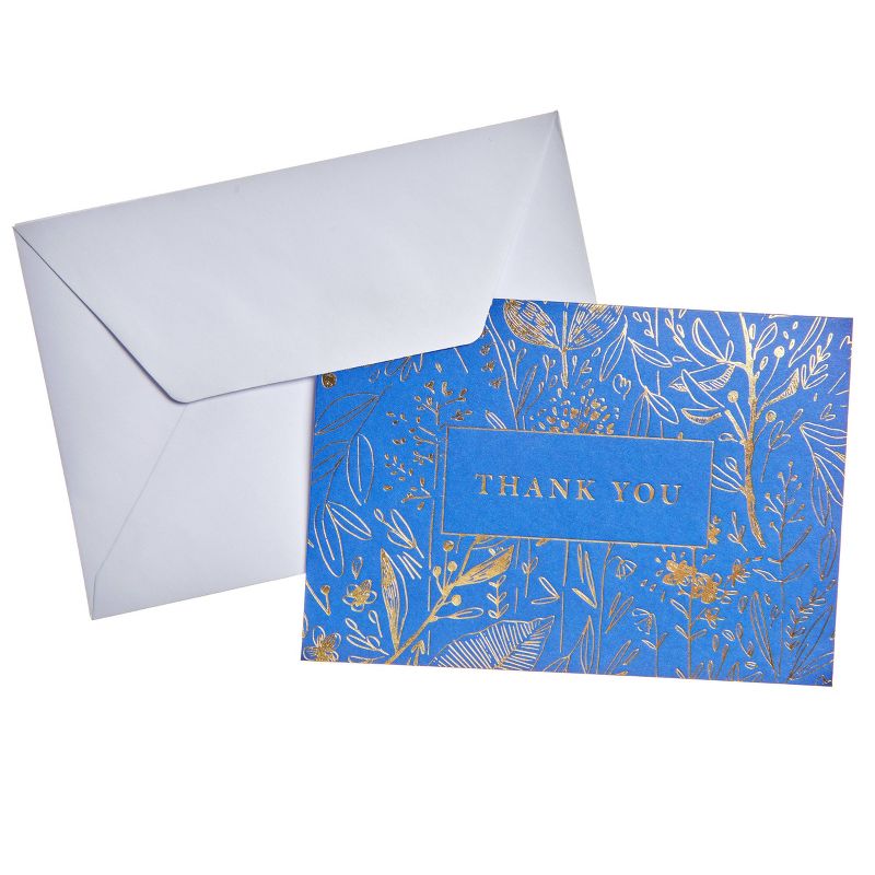 50ct &#39;Thank You&#39; Cards Gold/White, 5 of 7