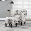 Breighton Home Take a Seat Churchill Accent Chair with Ottoman - 2 of 4