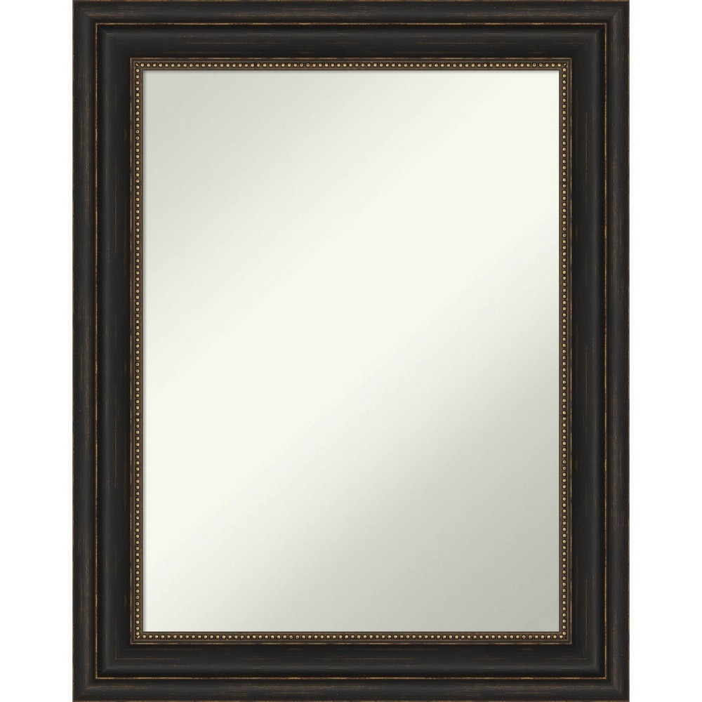 Photos - Wall Mirror 23" x 29" Non-Beveled Accent Bronze  - Amanti Art