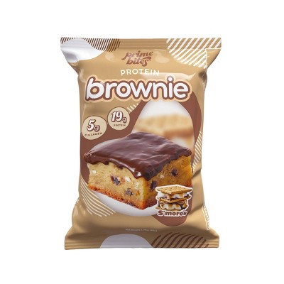 Prime Bites Smores Protein Brownie -19g Protein - 9.16oz/4ct
