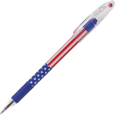 PENTEL RSVP Ballpoint Pen .7mm Black Ink 5/PK RDWEBE BK90USABP5A