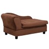 Luxury Dog Couch Bed for Small Dogs with 3" Foam Cushion And Hidden Storage,Modern Pet Sofa Bed for Puppies And Cats-LAOTIES - 4 of 4