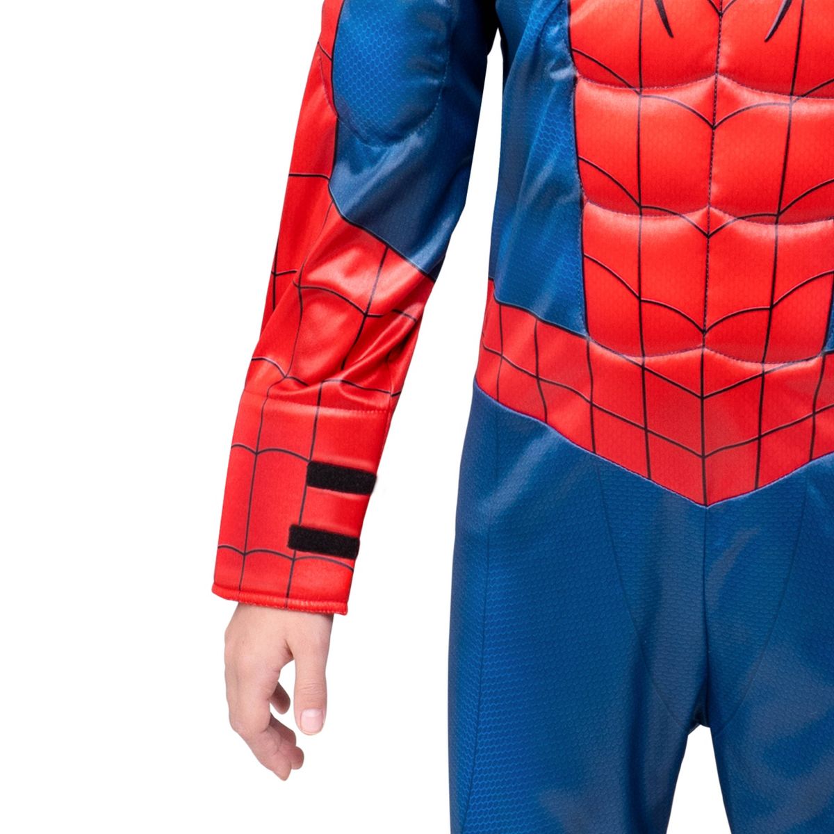 Marvel Kids' Spider-Man Light-Up Web Halloween Costume Jumpsuit - thumbnail 5