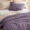 2-3 Pcs Tufted Boho Comforter Set Bed Set GentleSoft Farmhouse Shabby Chic Embroidery Bedding - 3 of 4