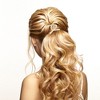 Unique Bargains Women's Irregular Cross Ponytail Buckle Hair Clip 1 Set - 2 of 4