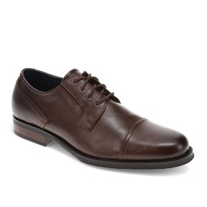 Dockers Mens Echo Synthetic Leather Cap Toe Dress Oxford Lace Up Shoe - 1 of 4