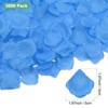 Unique Bargains Silk Faux Reusable Artificial Flower Rose Petals 1.97 x 1.97" 3000 Pcs - 3 of 4