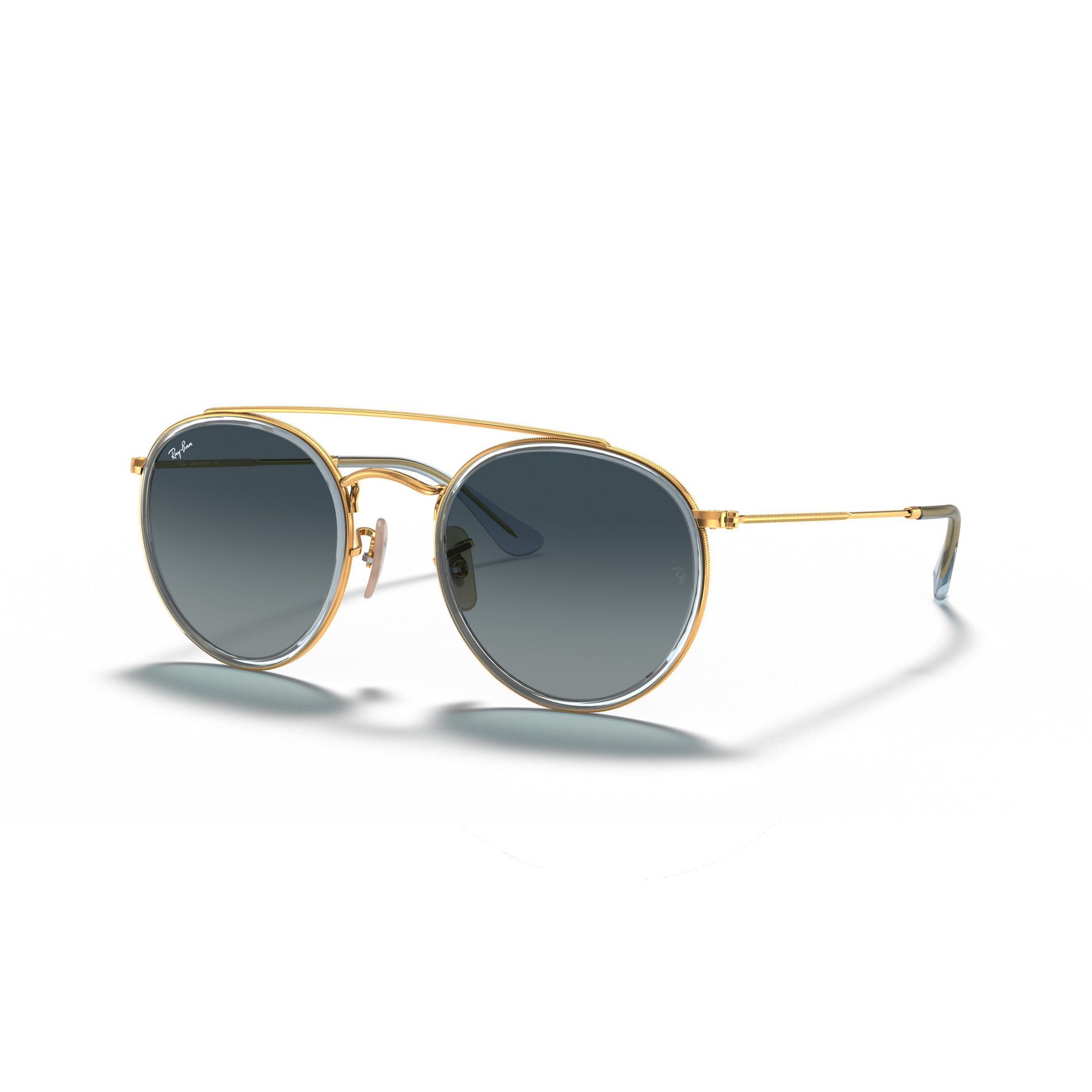 Ray-Ban RB3647N M Unisex Metal Sun Blue Gradient