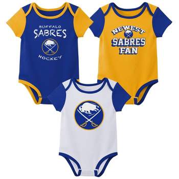 NHL Buffalo Sabres Infant Boys' 3pk Bodysuit