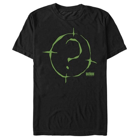 Men's The Batman Riddler Logo T-shirt : Target