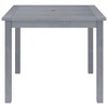 vidaXL Patio Dining Table 34.6 inches x34.6 inches x29.1 inches  Solid Acacia Wood - 2 of 4